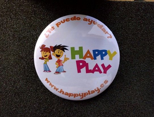 Chapas Personalizadas Happy Play